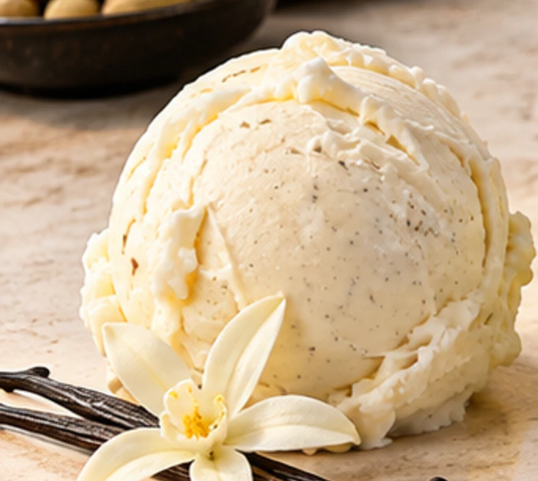 Vanilla Turkish ice cream